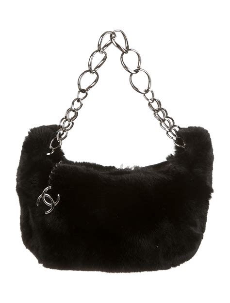 fur chanel bag.